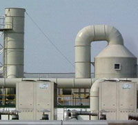 玻璃钢尾气吸收塔