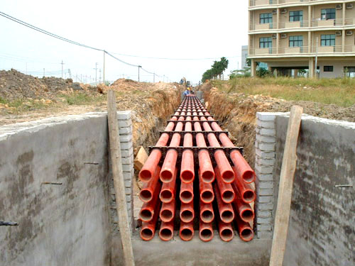 玻璃钢电缆保护管